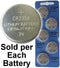 New Energy CR2354 3V Lithium Coin Cell, on Card