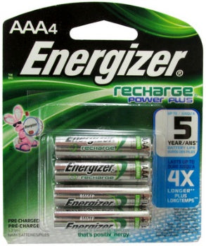 Energizer Rechargeable NH12 AAA 4 Pack
