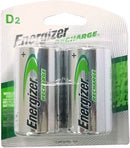 Energizer Rechargeable D 2 pack