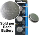 Rayovac RV2450 (CR2450) Lithium Coin Battery - On Tear Strip