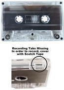 C28 Clear High Speed Duplicating Blank Audiocassette Tape