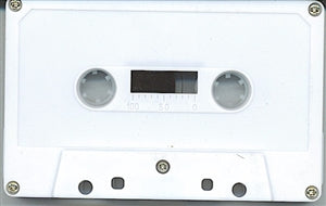 C62 Blank Cassette - White